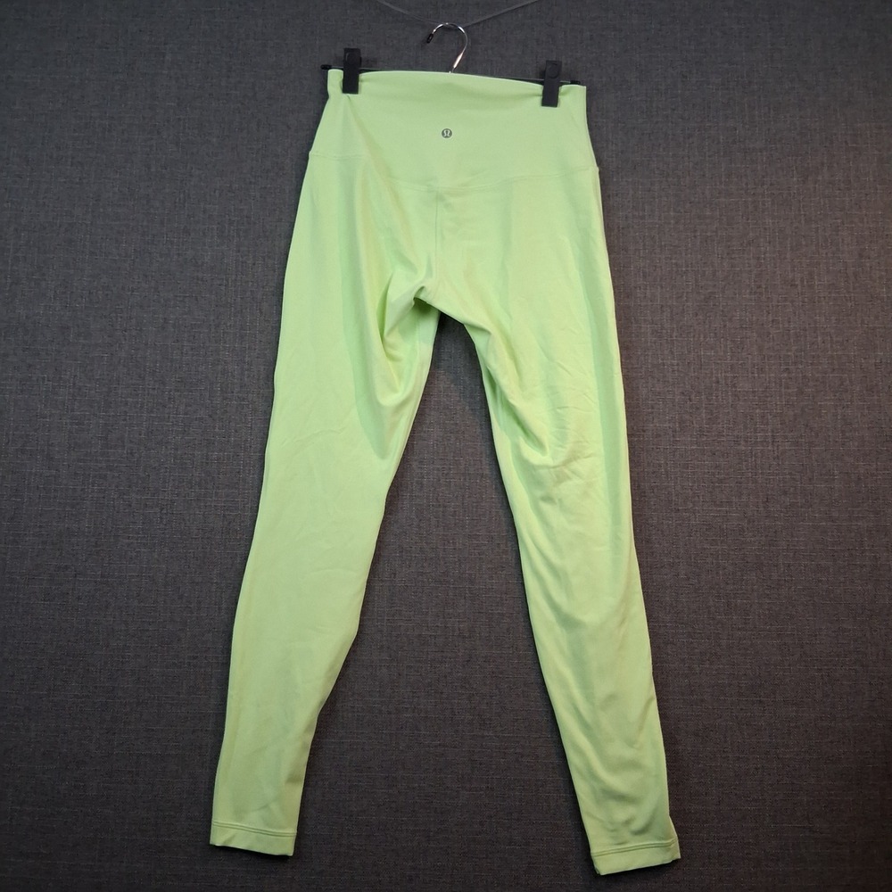 Lululemon Align High-Rise Pant 25 Lime Green Nulu Yoga Leggings Womens Size 4‎